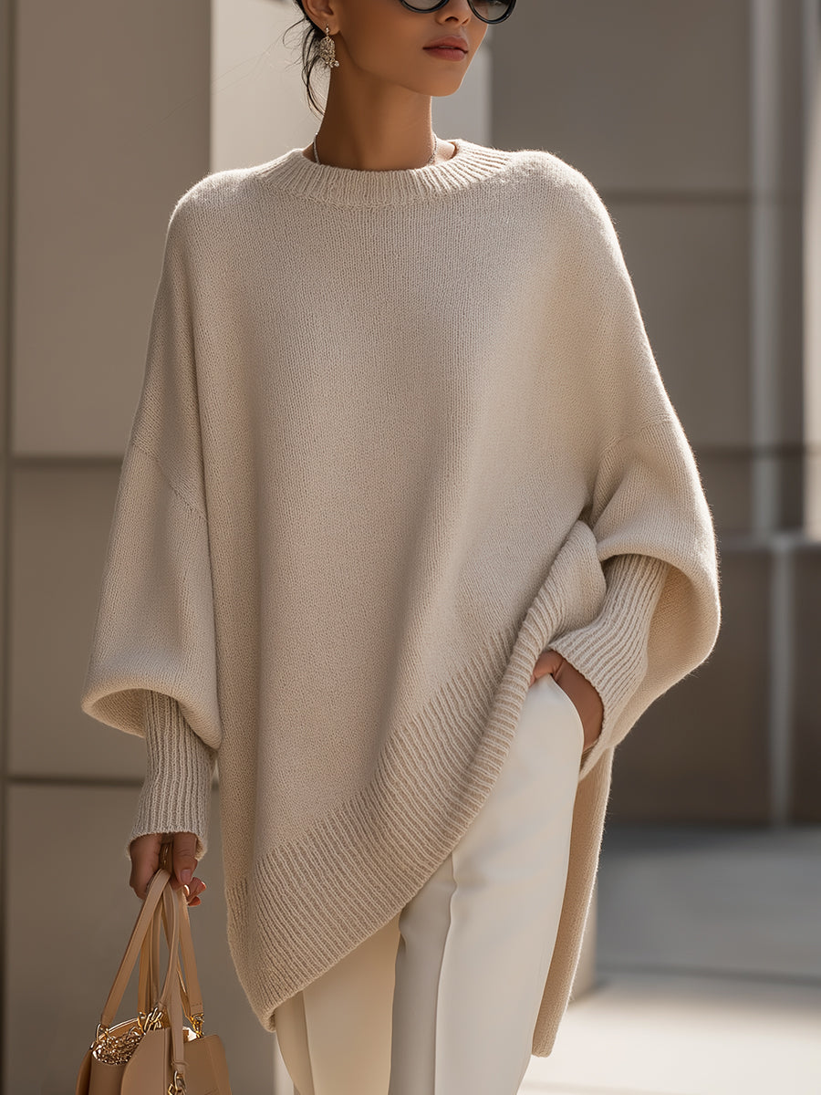 Elegant Oversized Knit Sweater