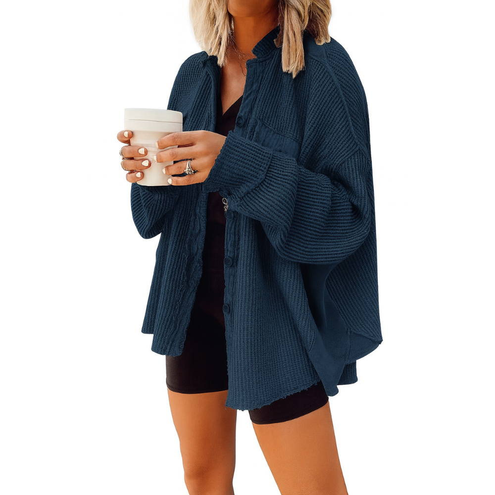 Women’s Corduroy Button-Down Jacket