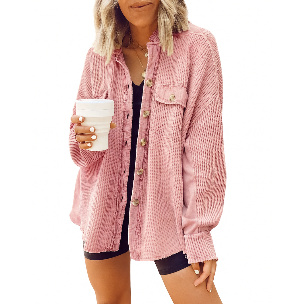 Women’s Corduroy Button-Down Jacket