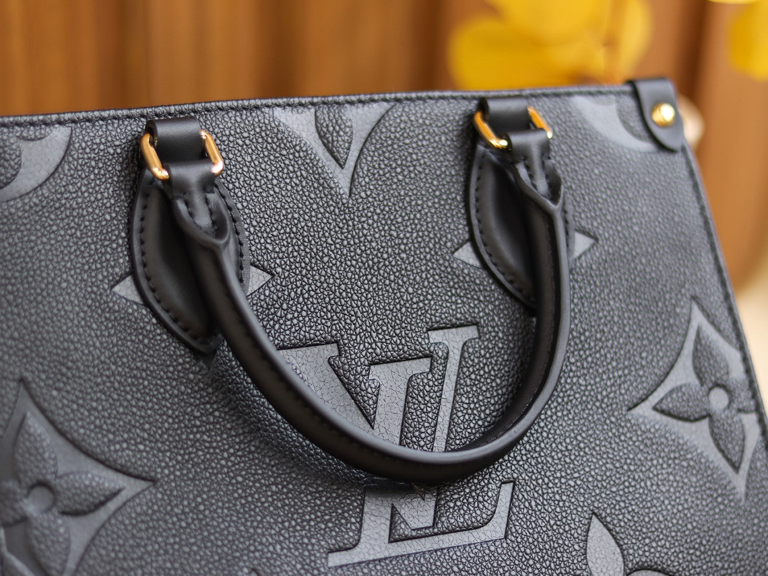 Louis Vuitton Ebene Monogram Leather Bag