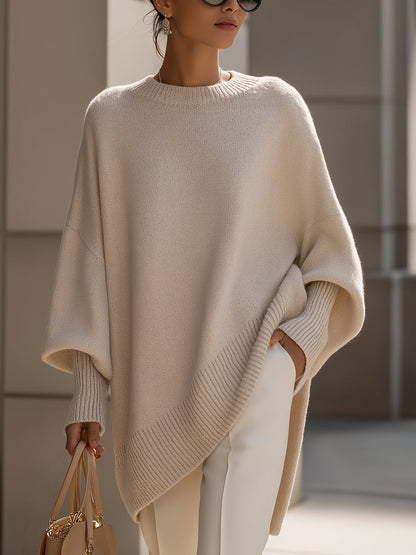 Elegant Oversized Knit Sweater
