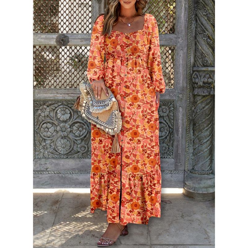 Timeless Bohemian Maxi Dress