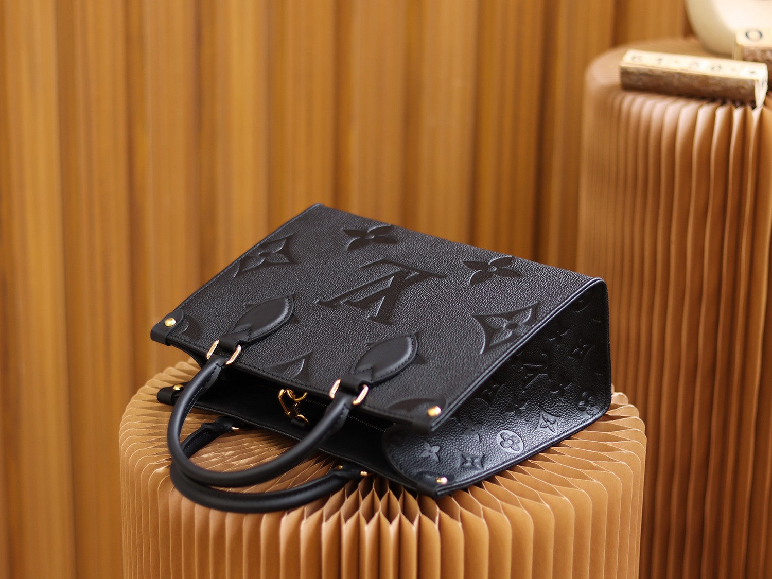 Louis Vuitton Ebene Monogram Leather Bag