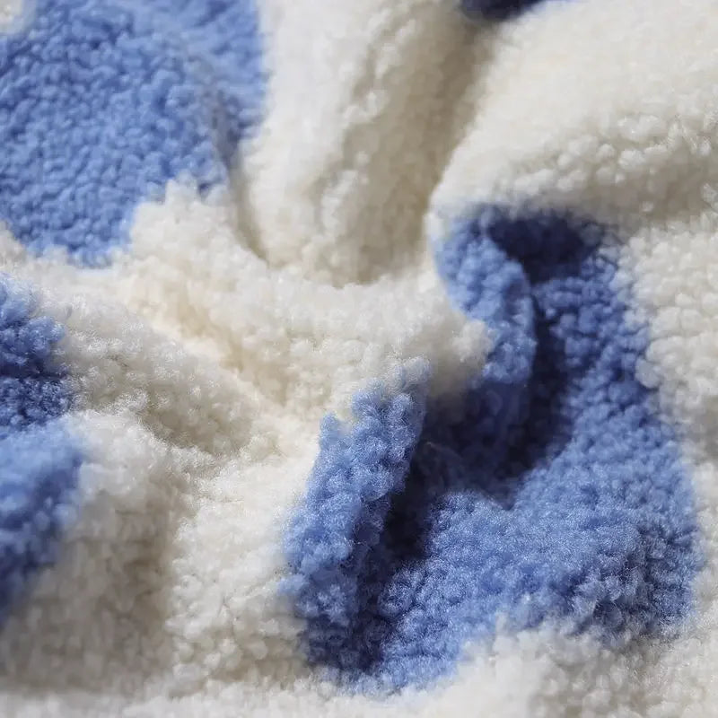 Cozy Reversible Heart Jacket