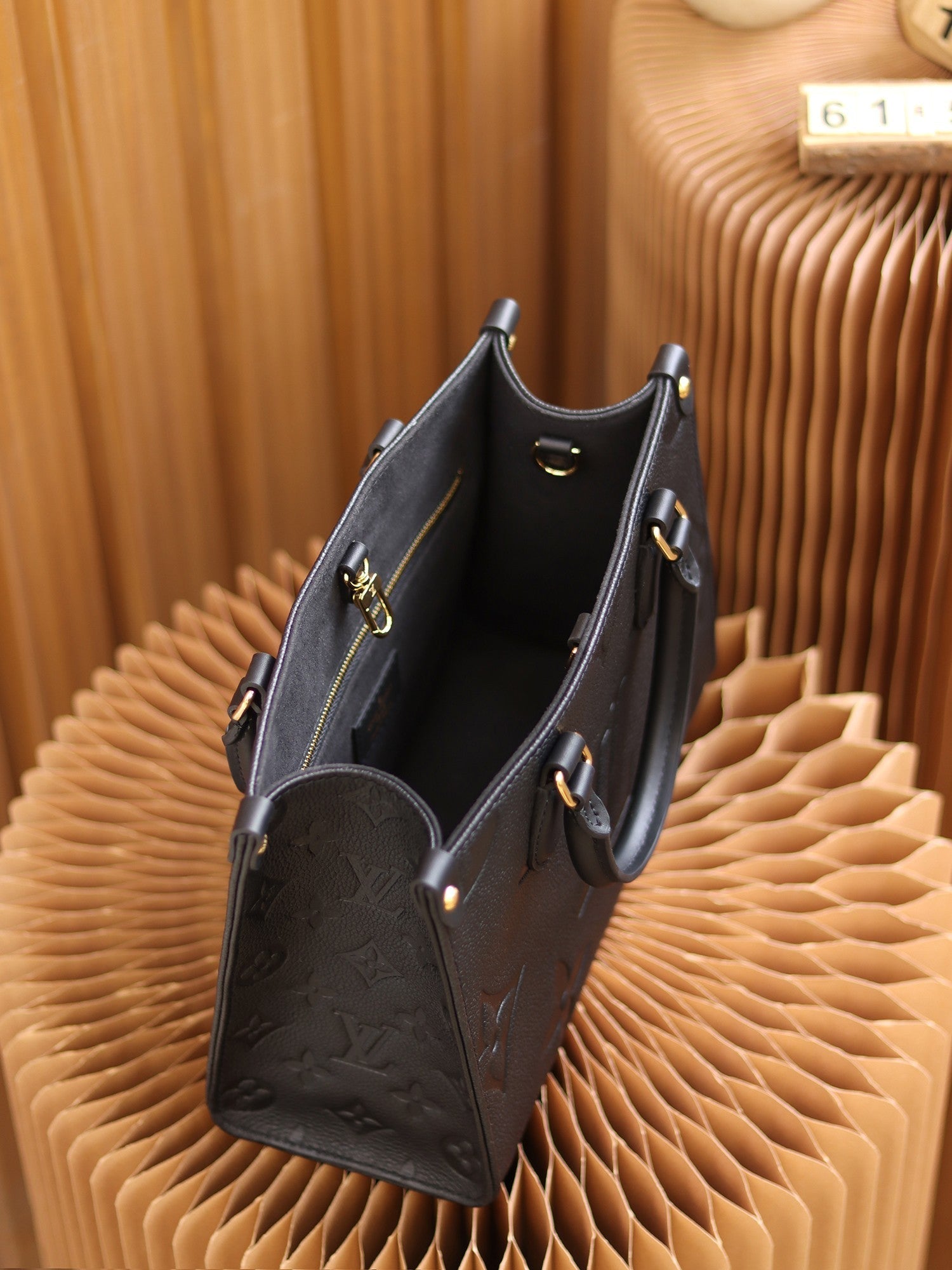 Louis Vuitton Ebene Monogram Leather Bag