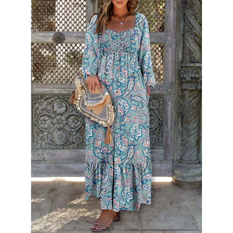 Timeless Bohemian Maxi Dress